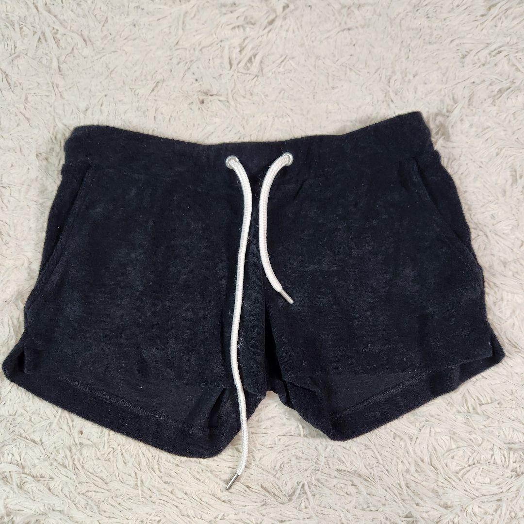 ムータマリン セットアップ ジャケット ダブルジップ ロゴ 刺繍 ベロア生地 M