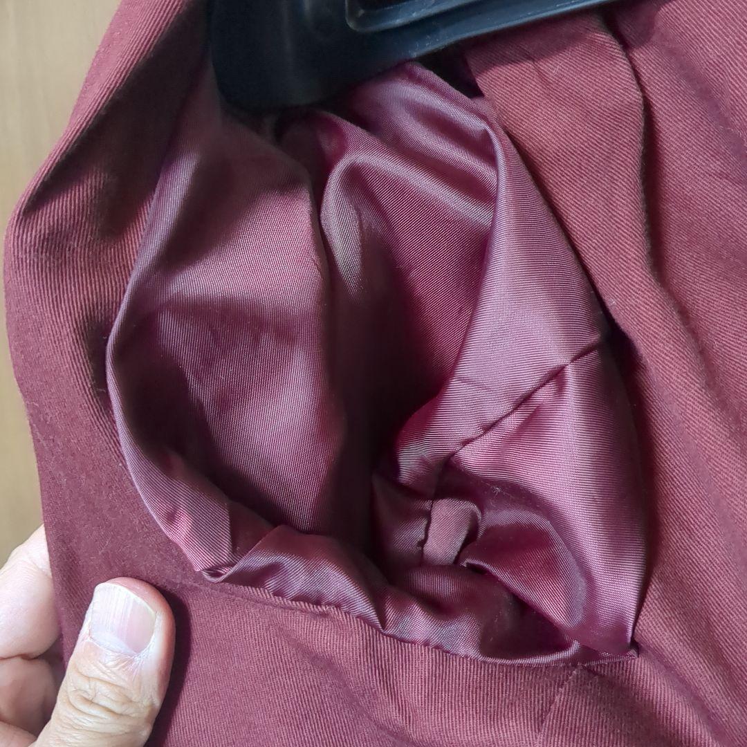 ヒステリックグラマー シングルライダースジャケット 羊革 0263LB01 赤