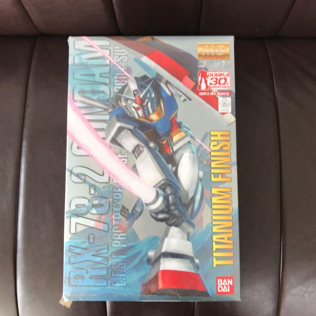 MG RX-78GUNDAM Ver.2.0 TITANIUM FINISH新品