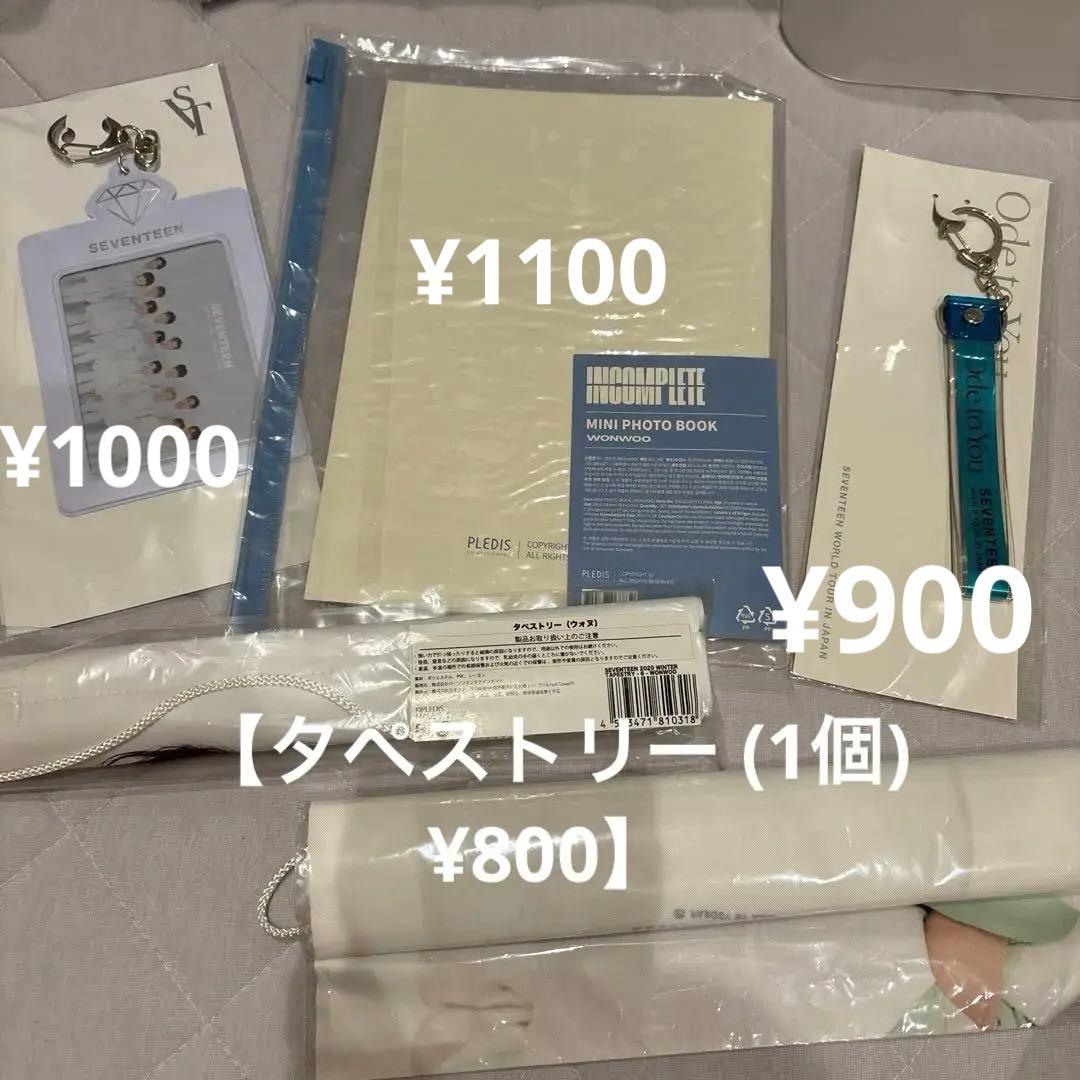 SEVENTEEN ウォヌ グッズ【バラ売り】