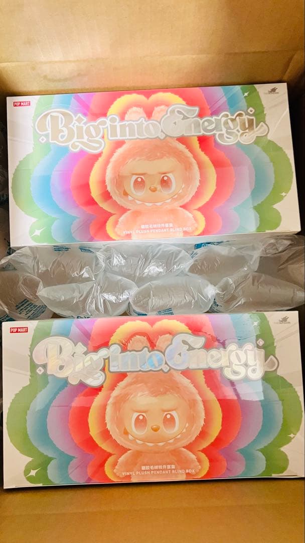 正規品 POPMART LABUBU Big into Energy 2BOX