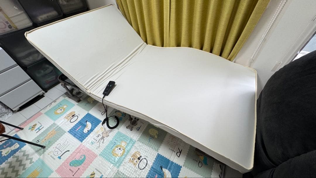 【美品】ATEX AX-BE560 電動折りたたみベッド