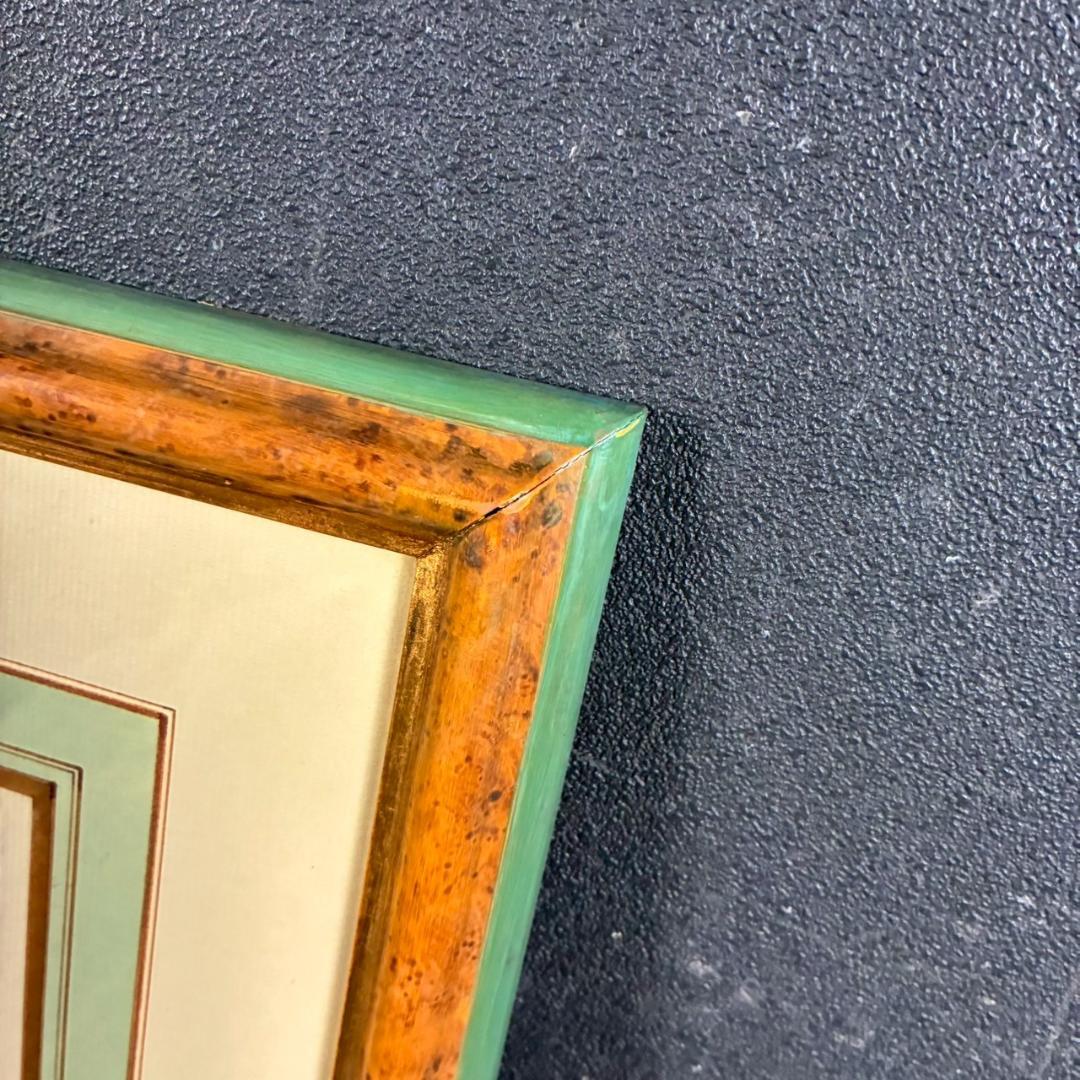 ヨハン・ヴァインマン「アザミ」銅版画+手彩色 作品保証書有 薬用植物図譜 ドイツ