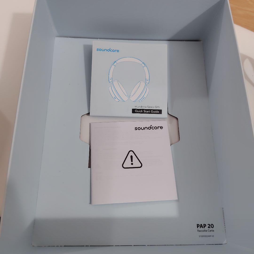 ヘッドホン soundcore space Q45 anker
