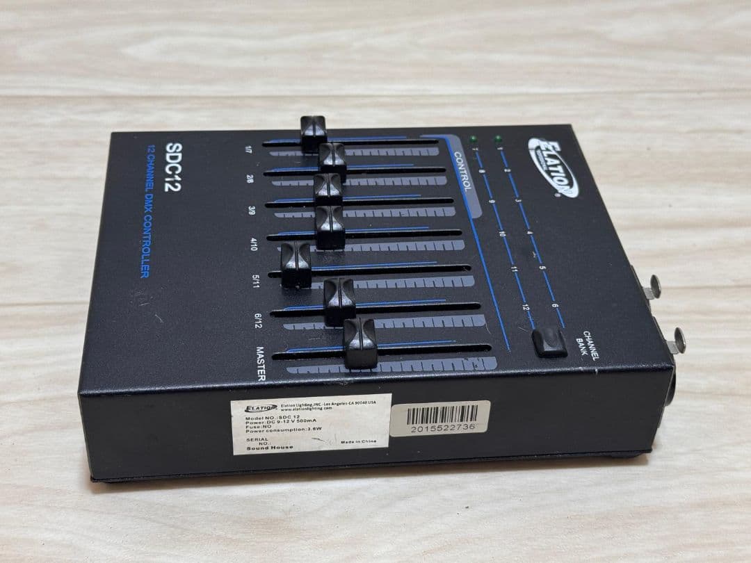 Elation SDC12 12チャンネルDMXコントローラー