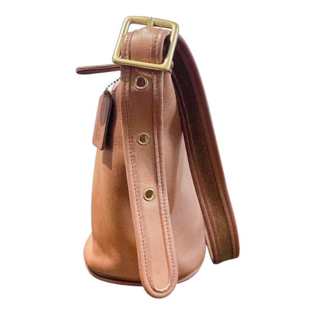 COACH オールドコーチ 9085 本革 ショルダーバッグ