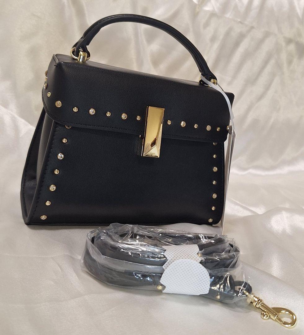 新品CELFORD セルフォード　ビジュースタッズポシェット ブラック