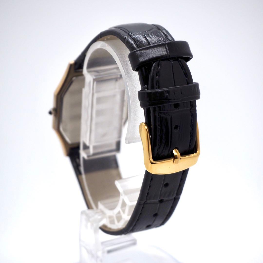 専用76 SEIKO Dolce メンズ 時計 新品ベルト オクタゴン　ゴールド