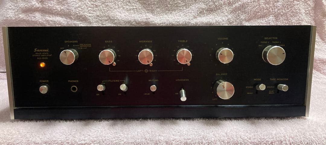 ⭐️動作OK! SANSUI プリメインアンプ　AU-666