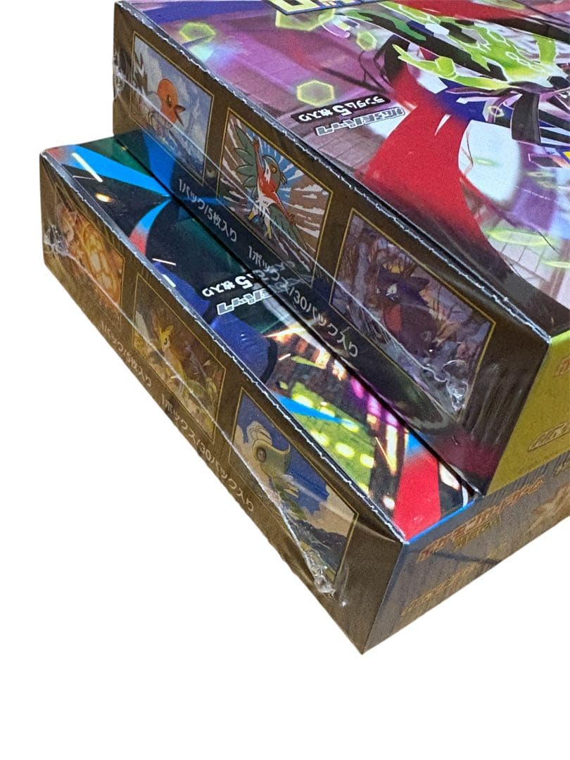 ポケセン産ムニキスゼロ メガブレイブ各1BOX　シュリンク付き