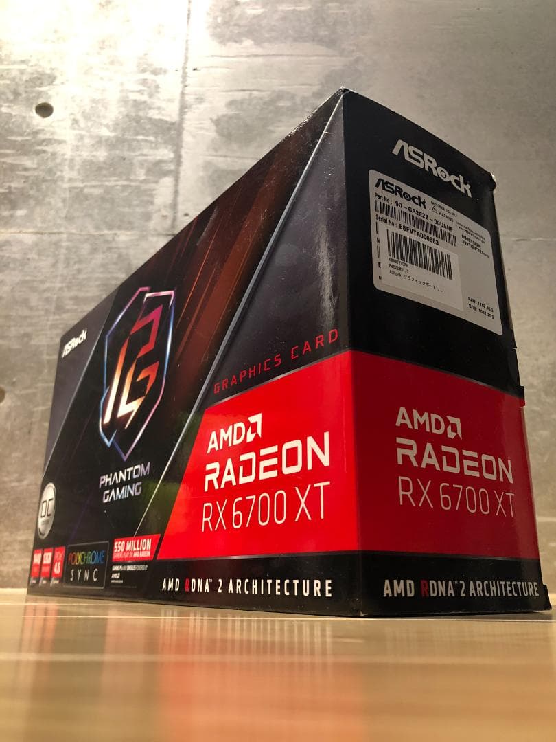 グラフィックボード・グラボ・ビデオカード ASRock AMD RX 6700 XT