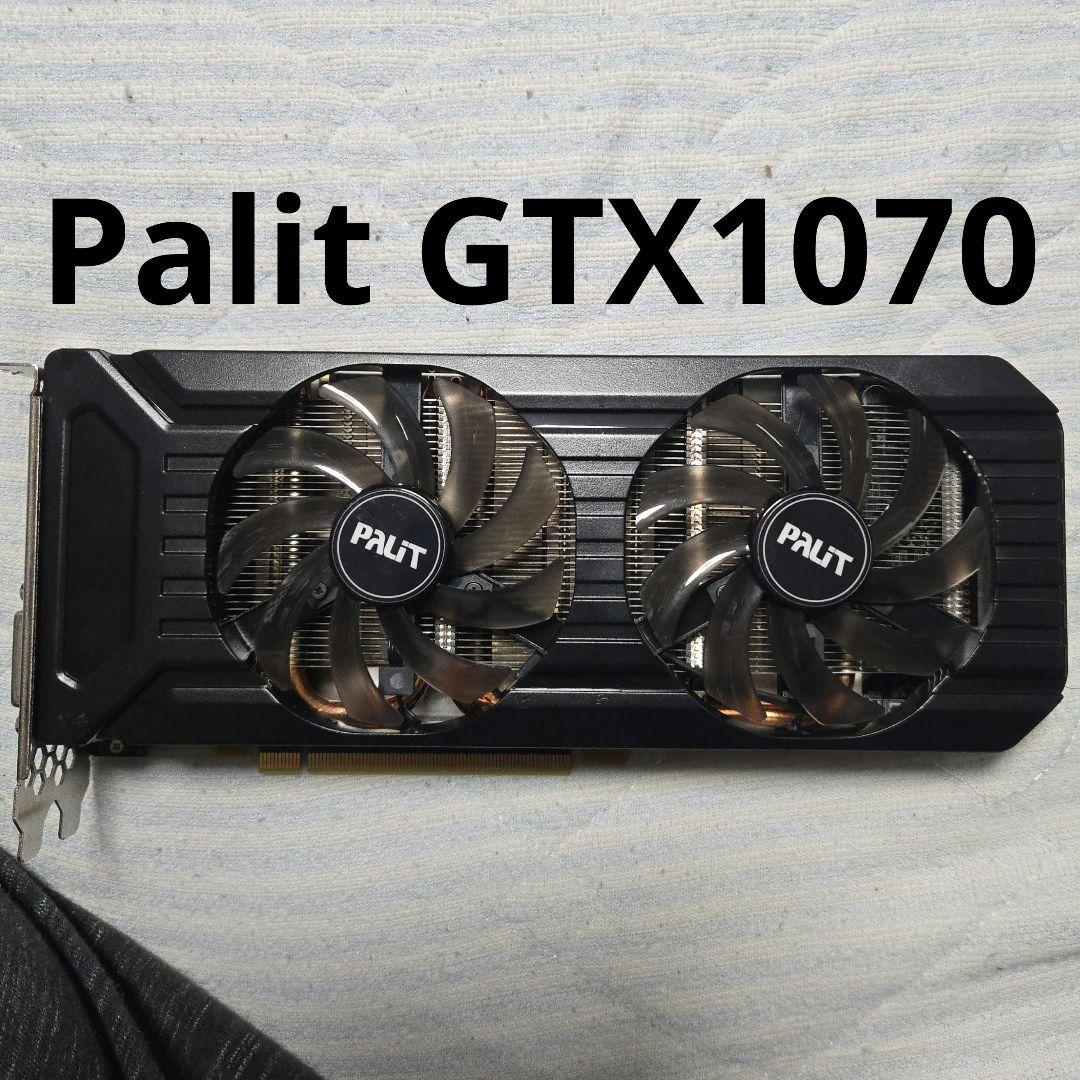 グラフィックボード・グラボ・ビデオカード Palit GTX1070 DUAL