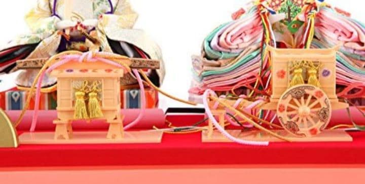 雛人形セット 新品未開封 雛人形 コンパクト ケース飾り 親王飾り 清玉作