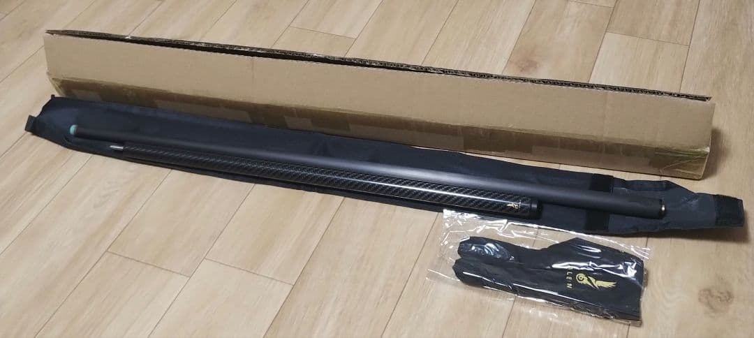 ビリヤード キュー カーボンファイバー 49インチ ロングジャンプキュー