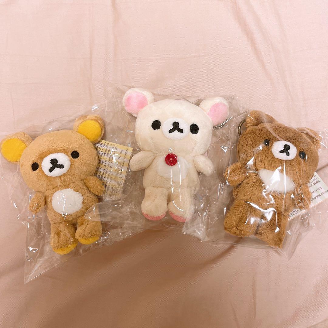 リラックマストア限定　ぶらさげぬいぐるみ　 17周年　女子高生　まとめ売り