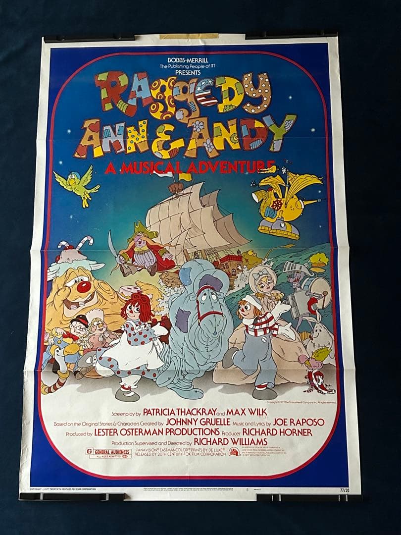 アンとアンディーの大冒険　USオリジナル映画ポスター