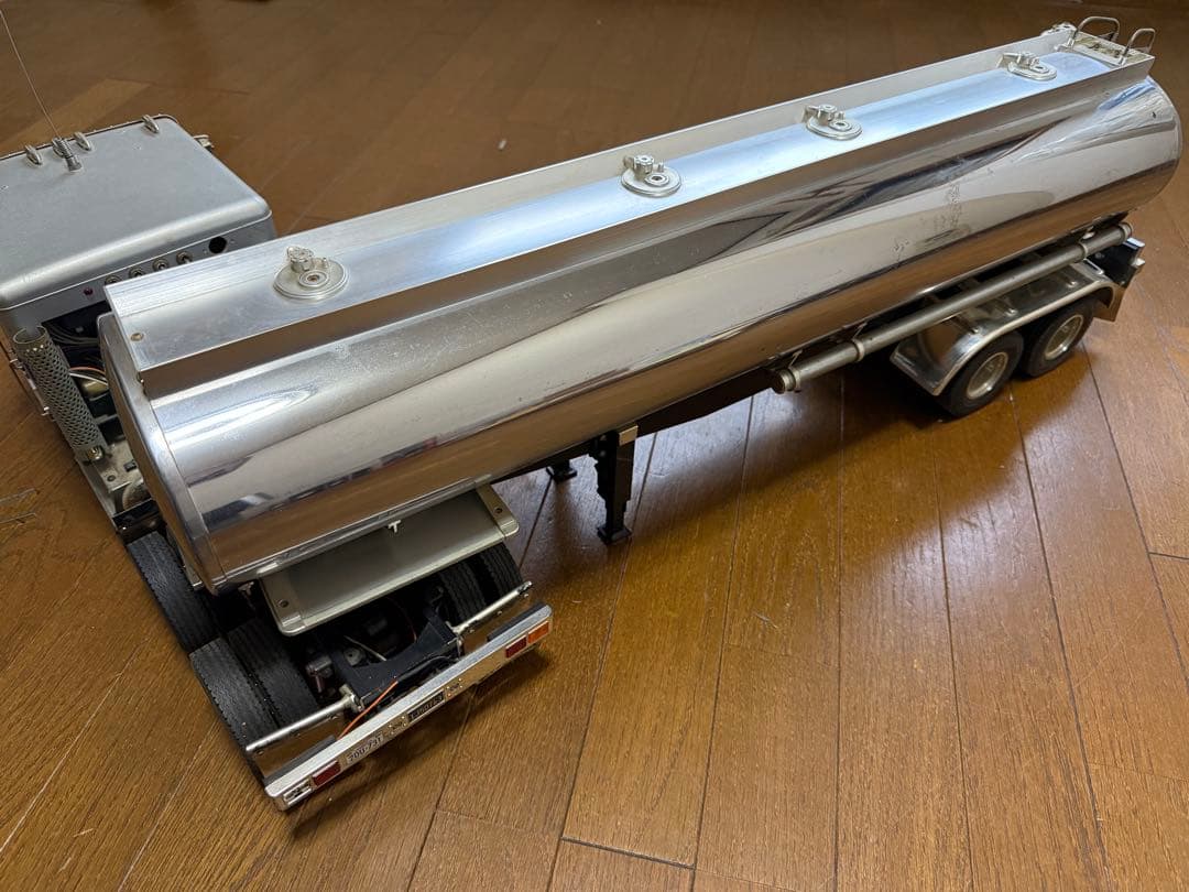 -*-様 タミヤRC　グローブライナー タンクトレーラー ラジコン