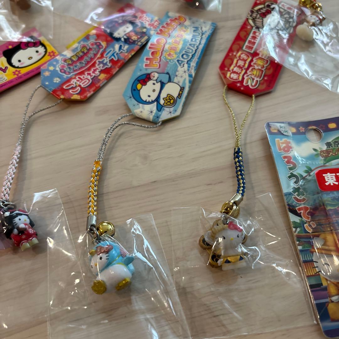 廃盤 レア含む ハローキティ ストラップ 16個