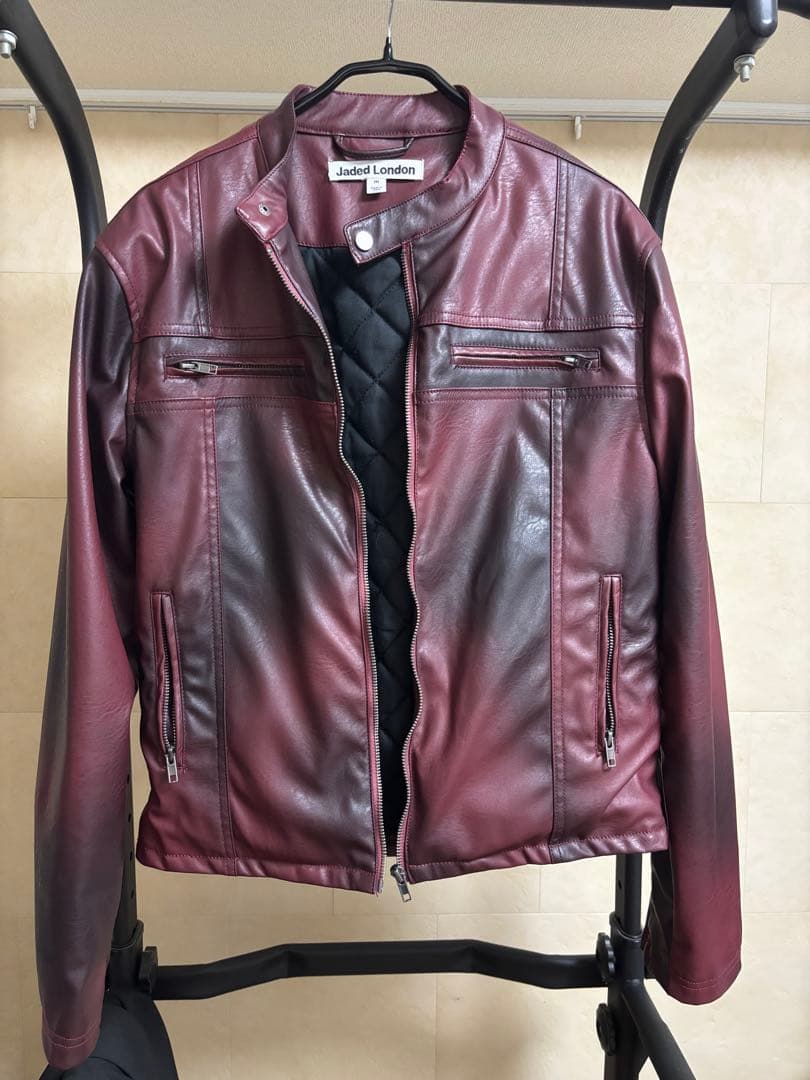 【Jaded London】Oxblood Piston Jacket
