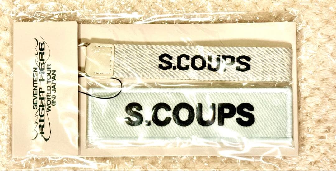 SEVENTEEN セブチ　エスクプス　ワッペンバッジ&マルチストラップセット