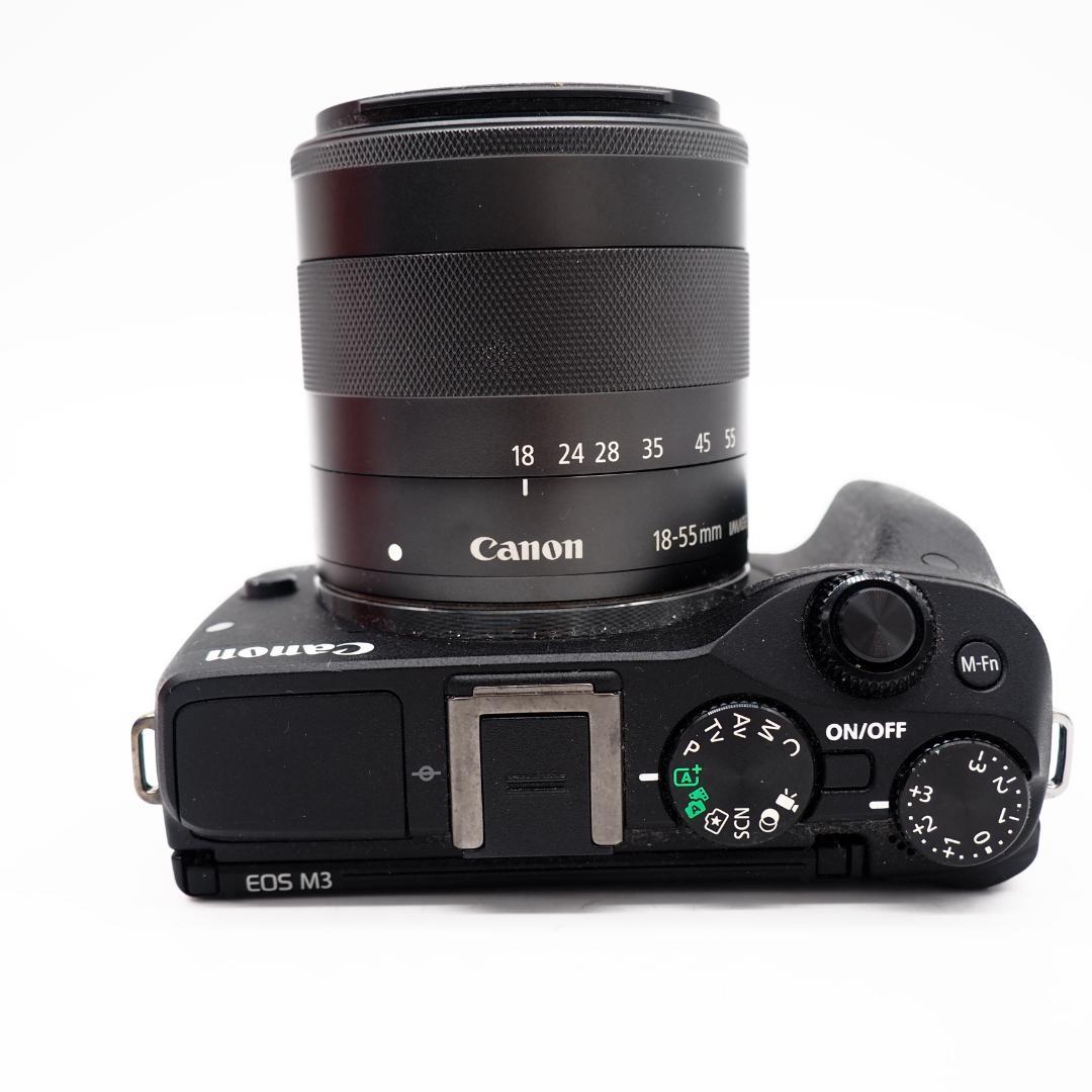 ❤️Wi-Fi&自撮り❤️小型軽量！ canon eos m3 レンズセット