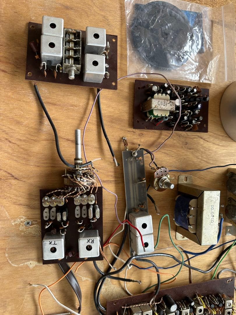 ジャンク　ICOM 井上電機　50MHz IC-71 予備基板付き