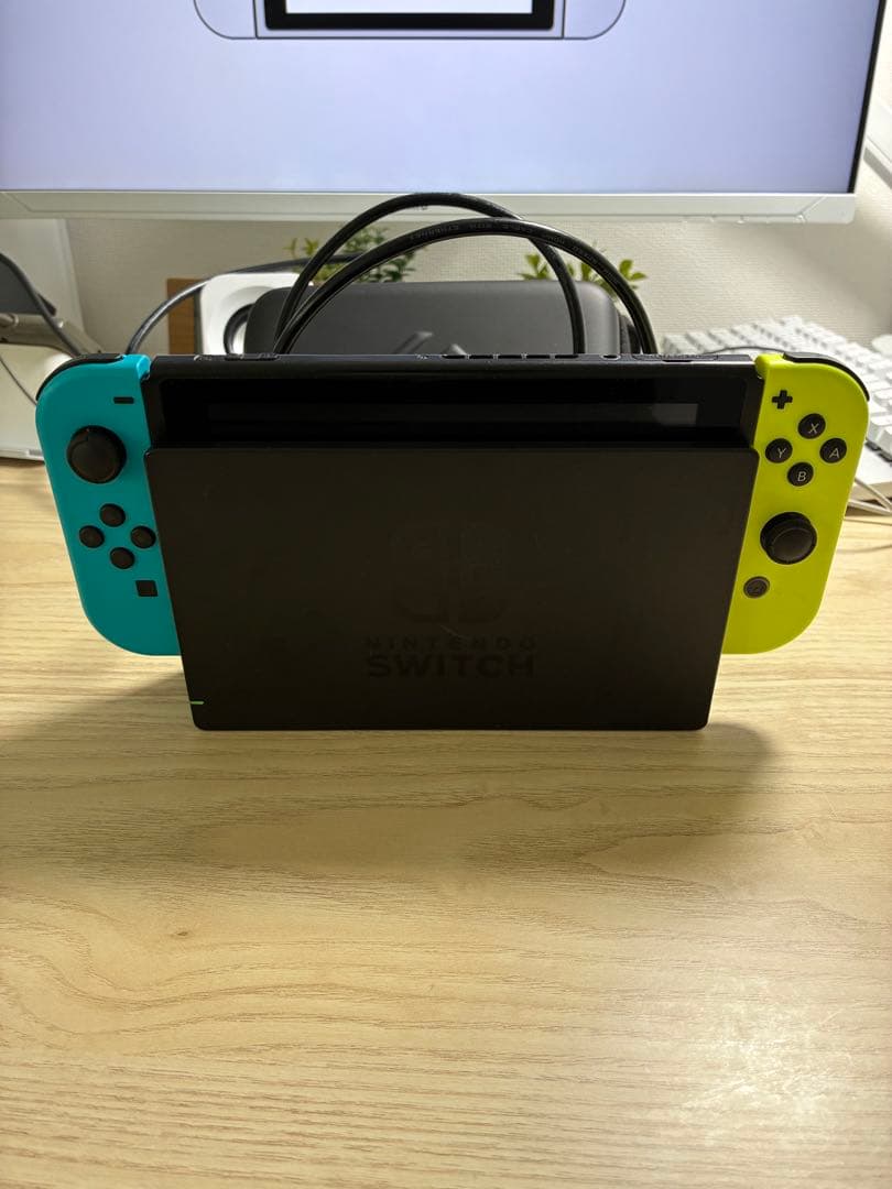 Nintendo Switch 青/黄 箱あり