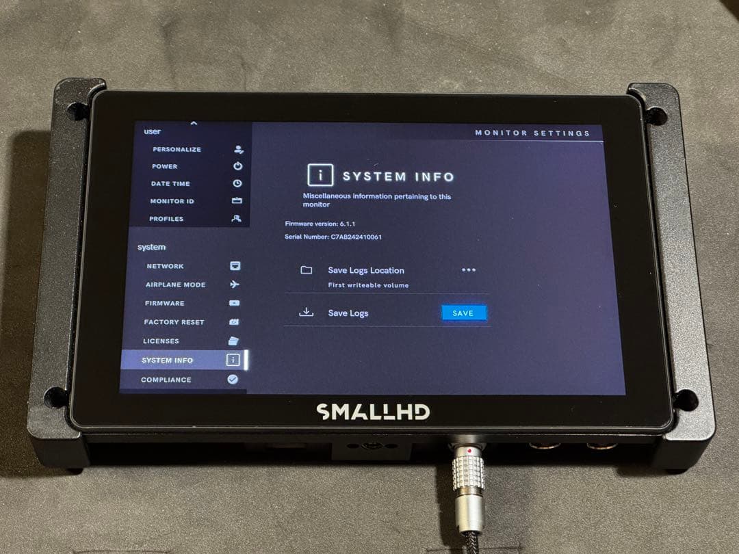ビデオカメラ SMALLHD Cine7