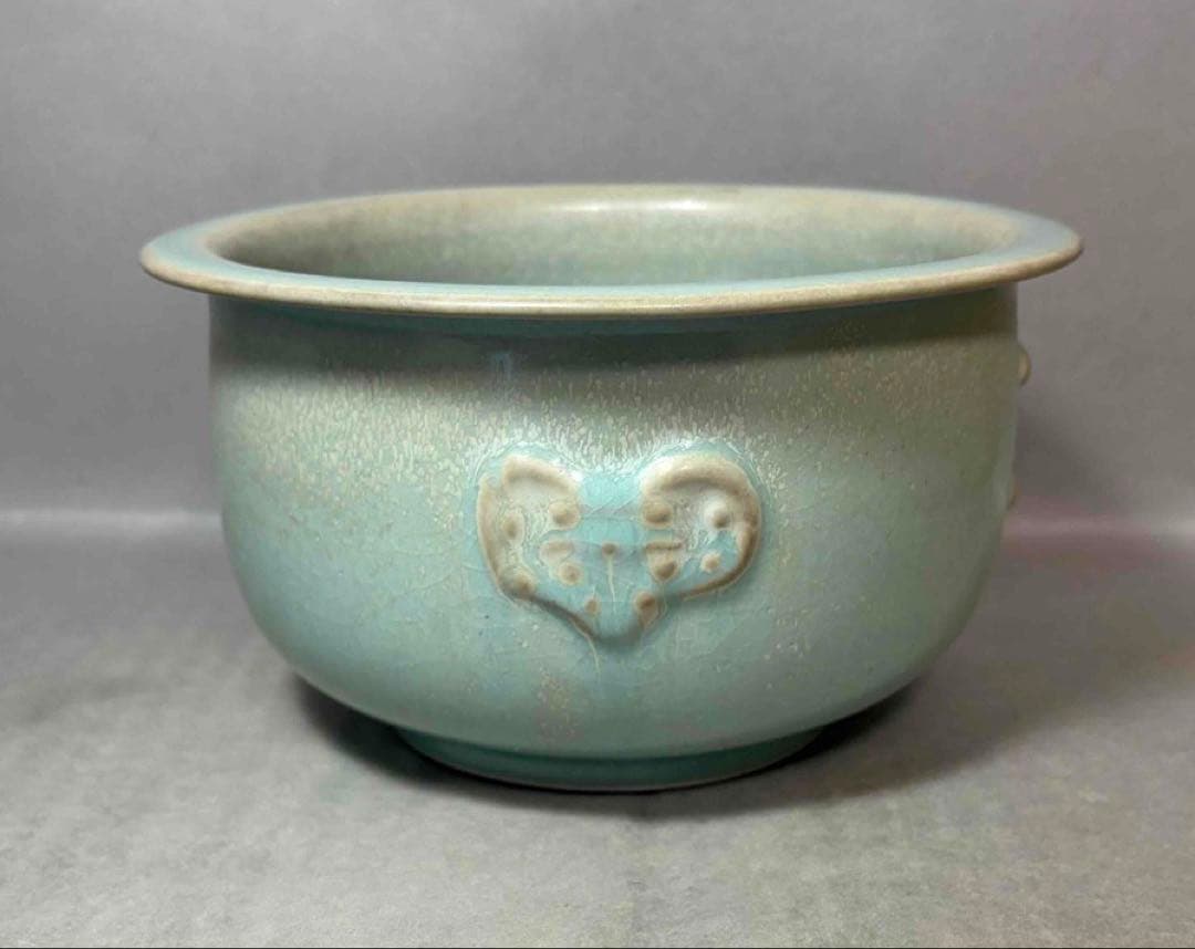 中国 外側に模様のある洗筆　u6230941