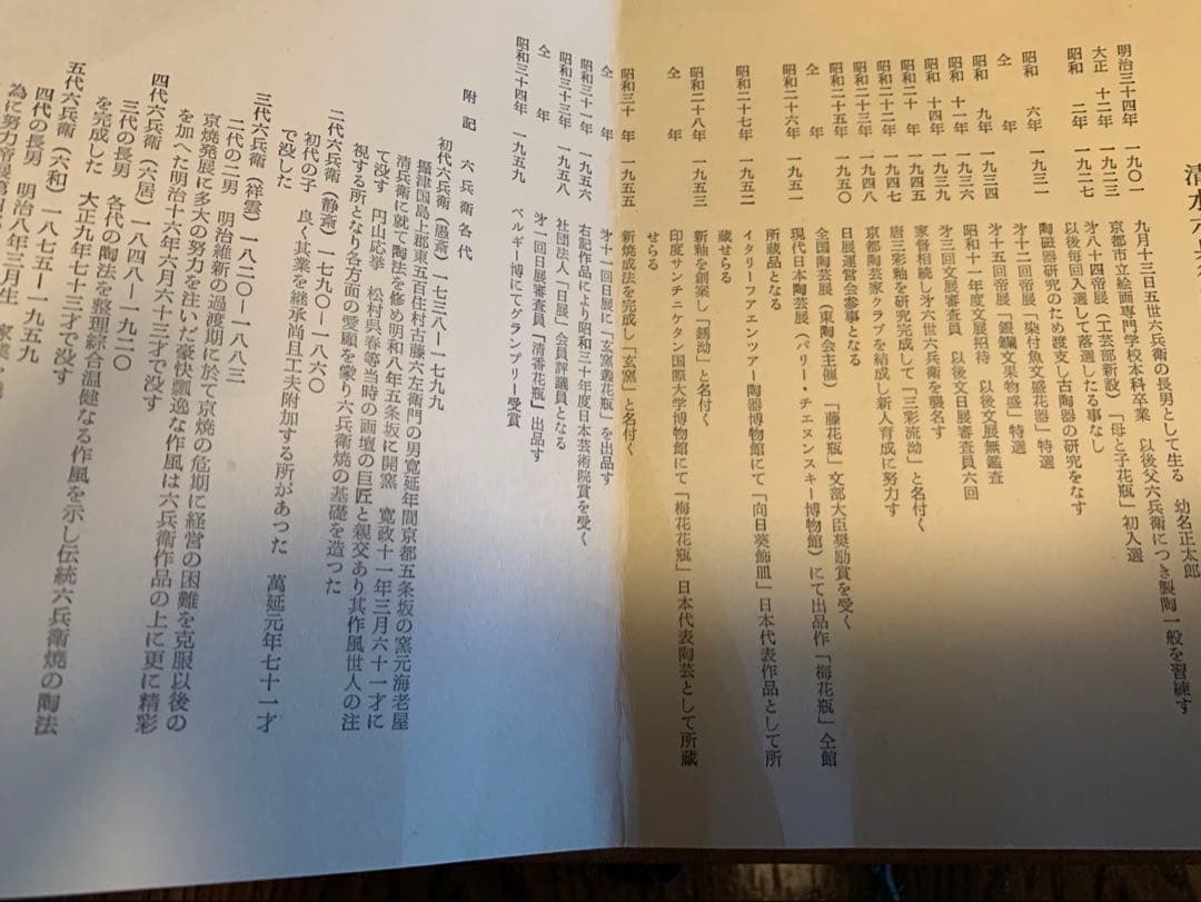 清水焼き　飾り皿　瑞松　清水六兵衛