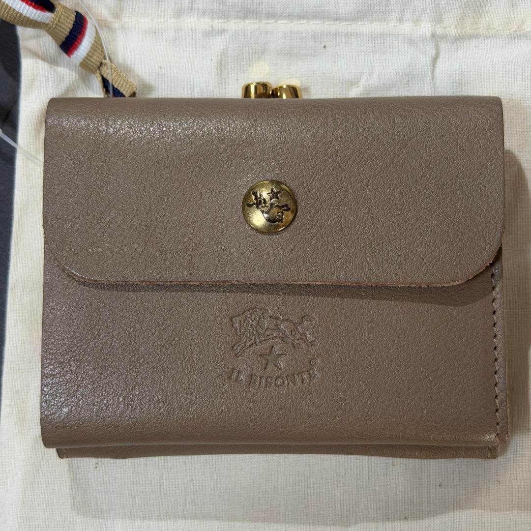 【新品未使用】イルビゾンテ 二つ折り がま口 財布 セット