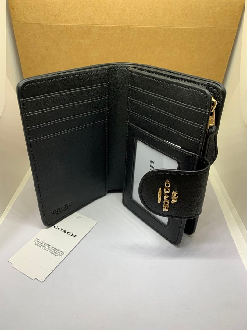 COACH コーチ CW786 二つ折り財布 シグネチャー　キャンバス