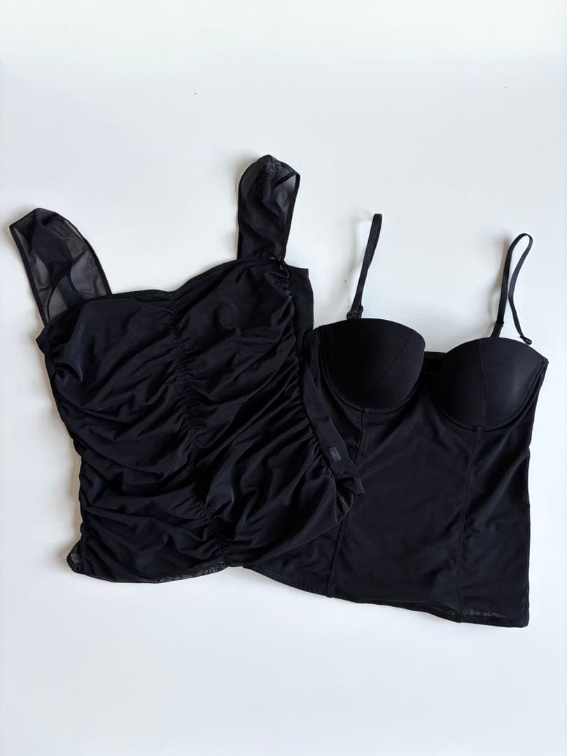 2025美品★定価2.4ワコール スタニングルアＮＵＥヌアーカップ付きインナー黒