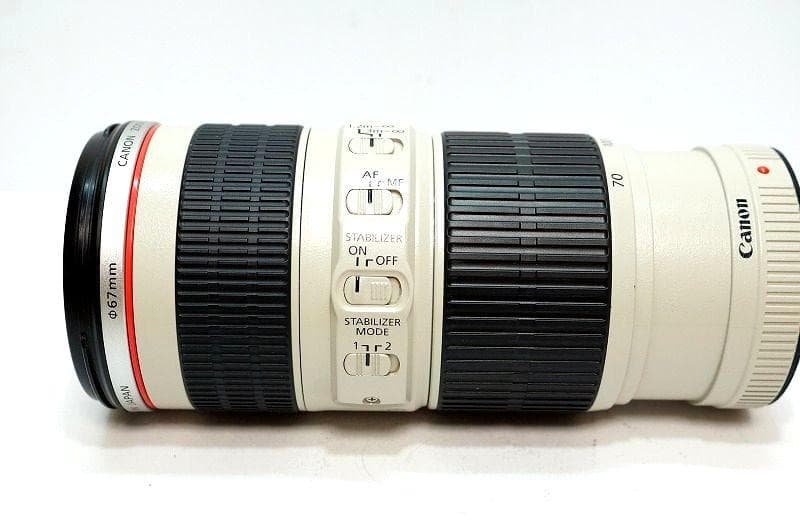 ■憧れの白レンズ Canon　EF 70-200mm F4 L IS USM