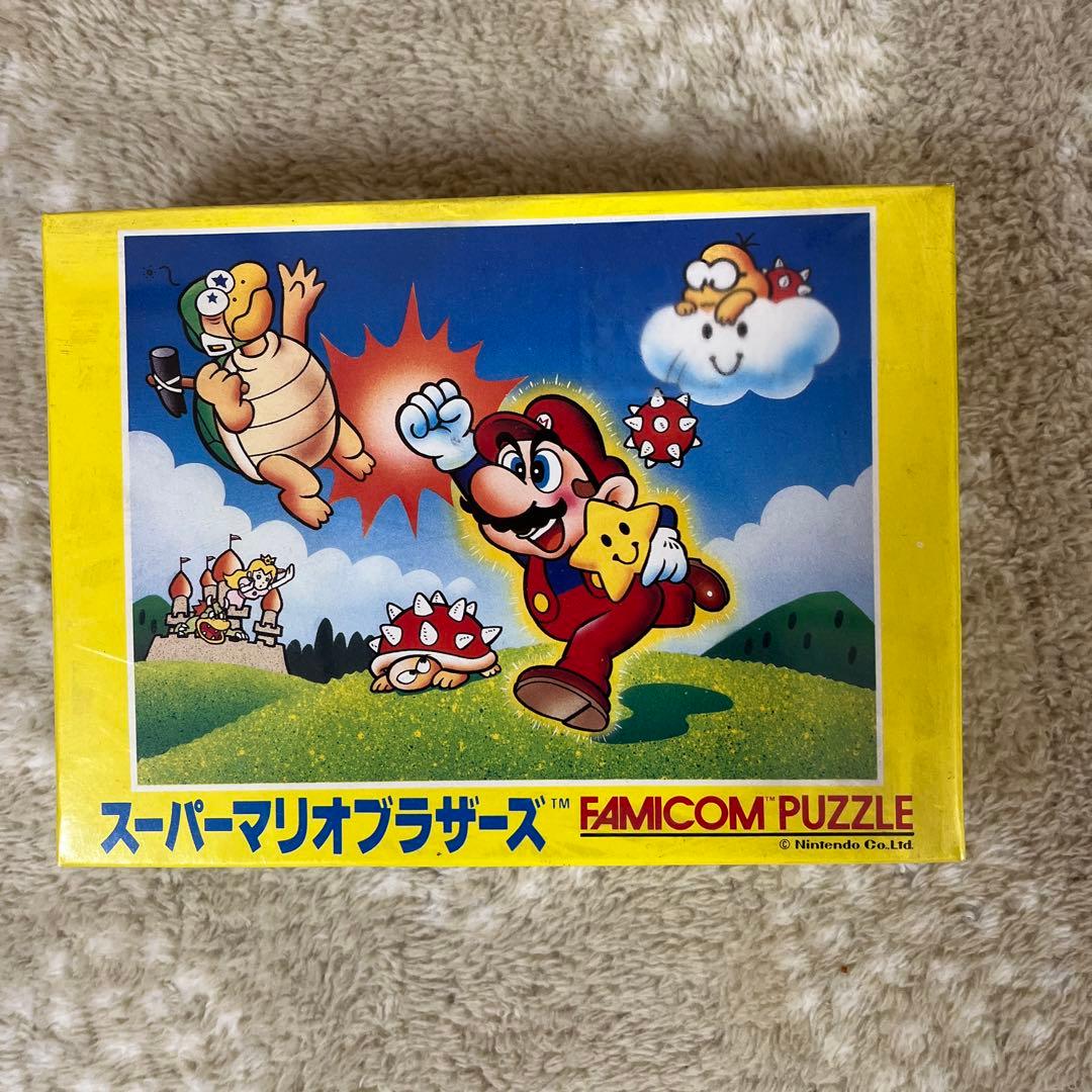新品・未開封♪ 昭和レトロ　スーパーマリオブラザーズ　　パズル