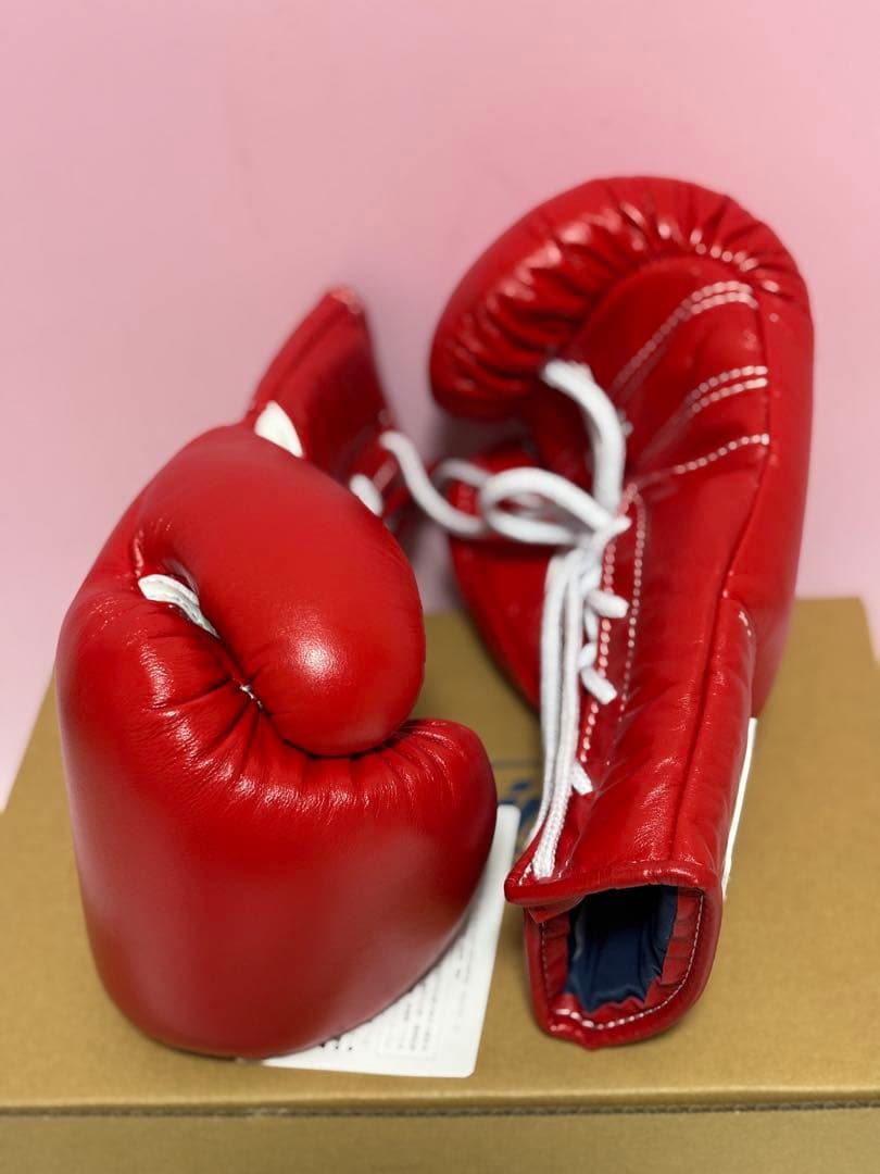 Winning 試合用ボクシンググローブ 8oz 8オンス レッド 新