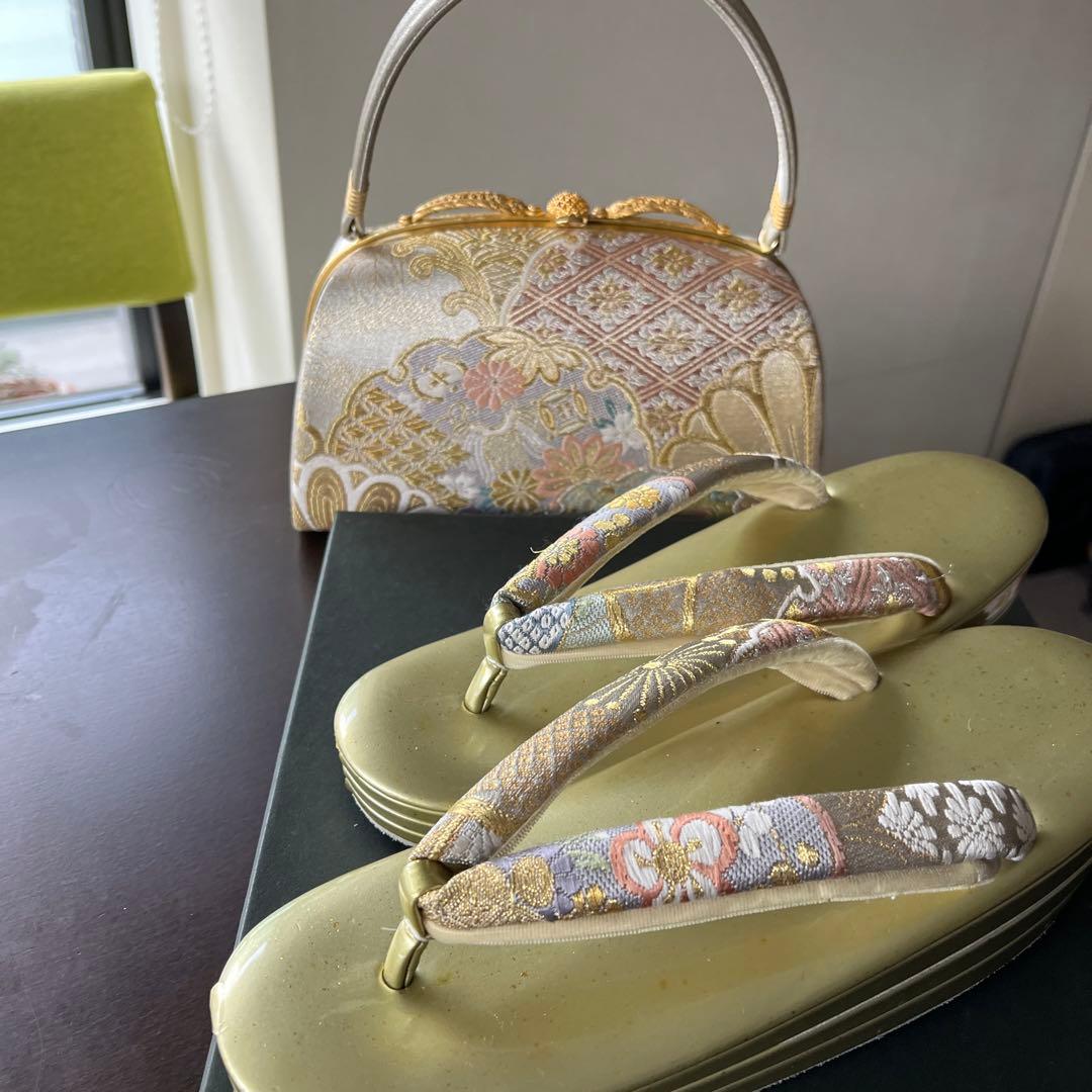 和装草履とバッグセット