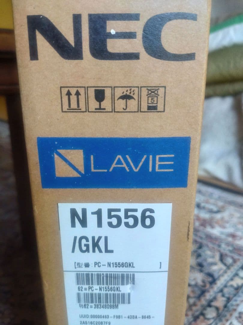 tetuさま【新品 未使用】 LAVIE　N1556 GKL（保証書付き）