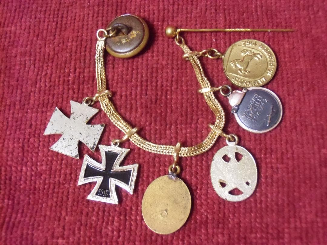 ＢＷドイツ軍/連邦軍＊１９５７年制定＊６連ミニチュアメダルチェーン（実物）