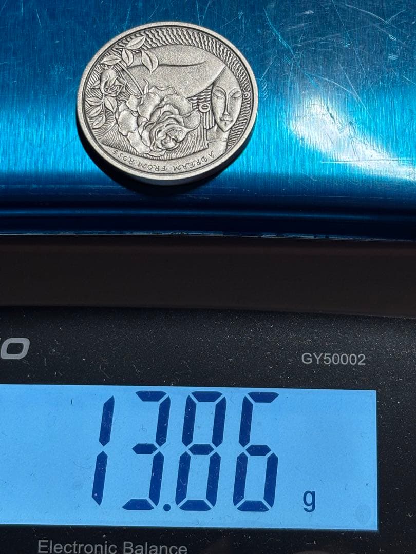 【希少！レア】国際デザインコンペティション2007「愛の物語」純銀メダル！