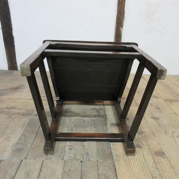 イギリス アンティーク 家具 ホールチェア 椅子 イス 木製 英国 4389e