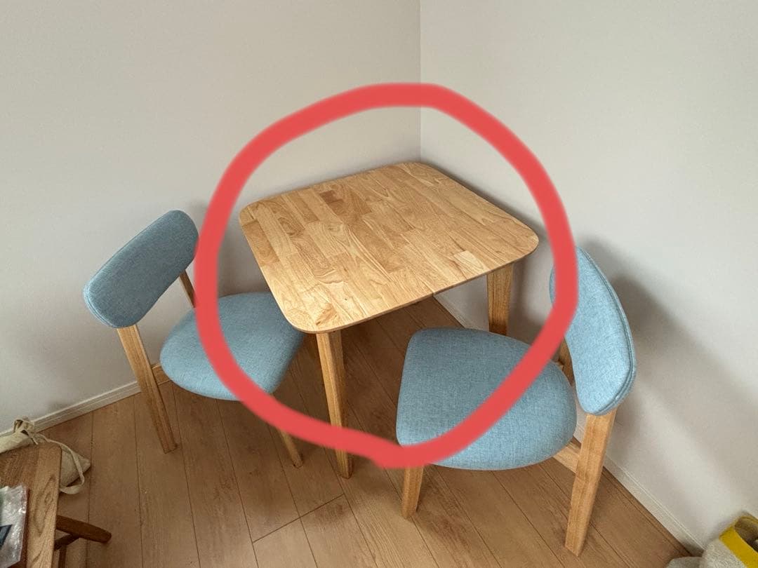 【moe様】ダイニングテーブルセット１／３①テーブル