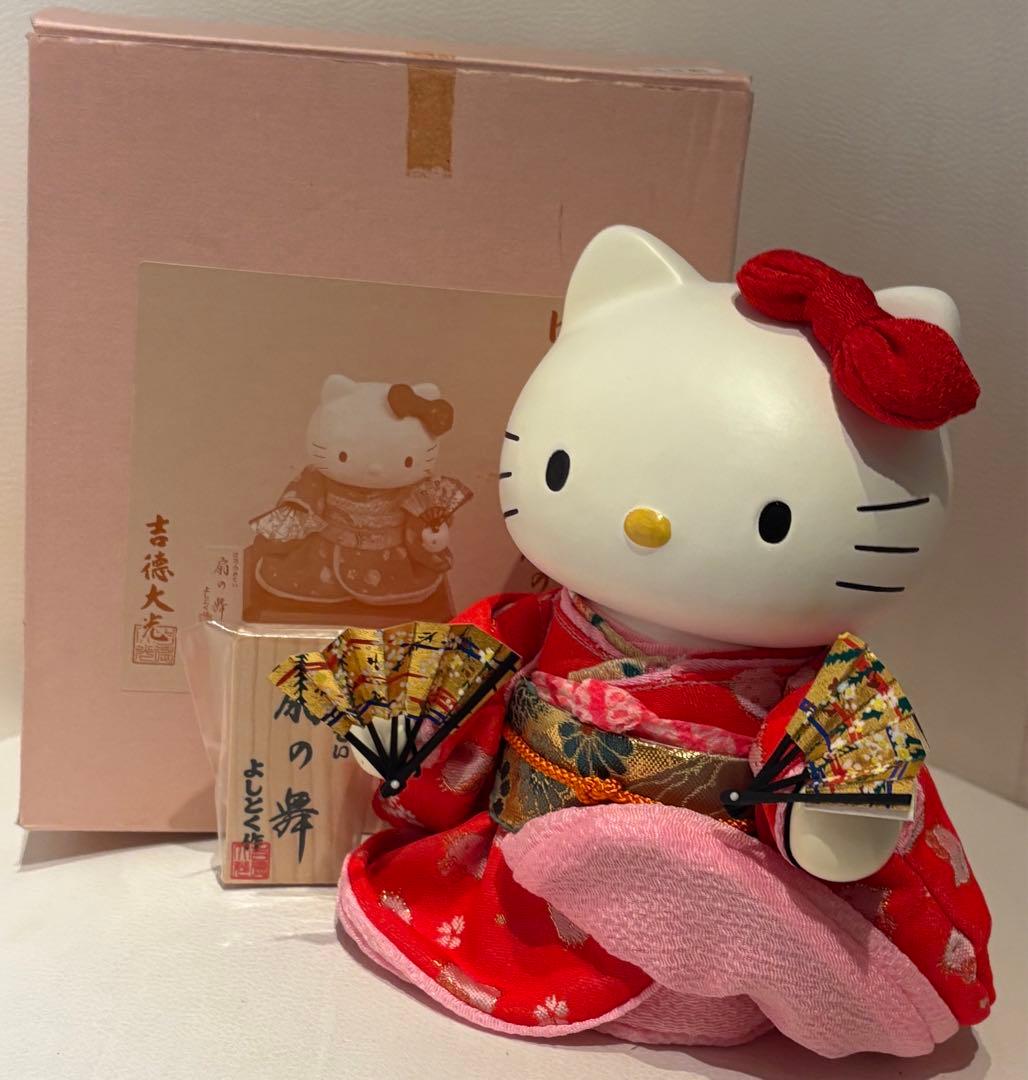 ❣️限定注文販売品 キティ サンリオ x 吉徳 豪華着物 人形 コレクター必見❣️