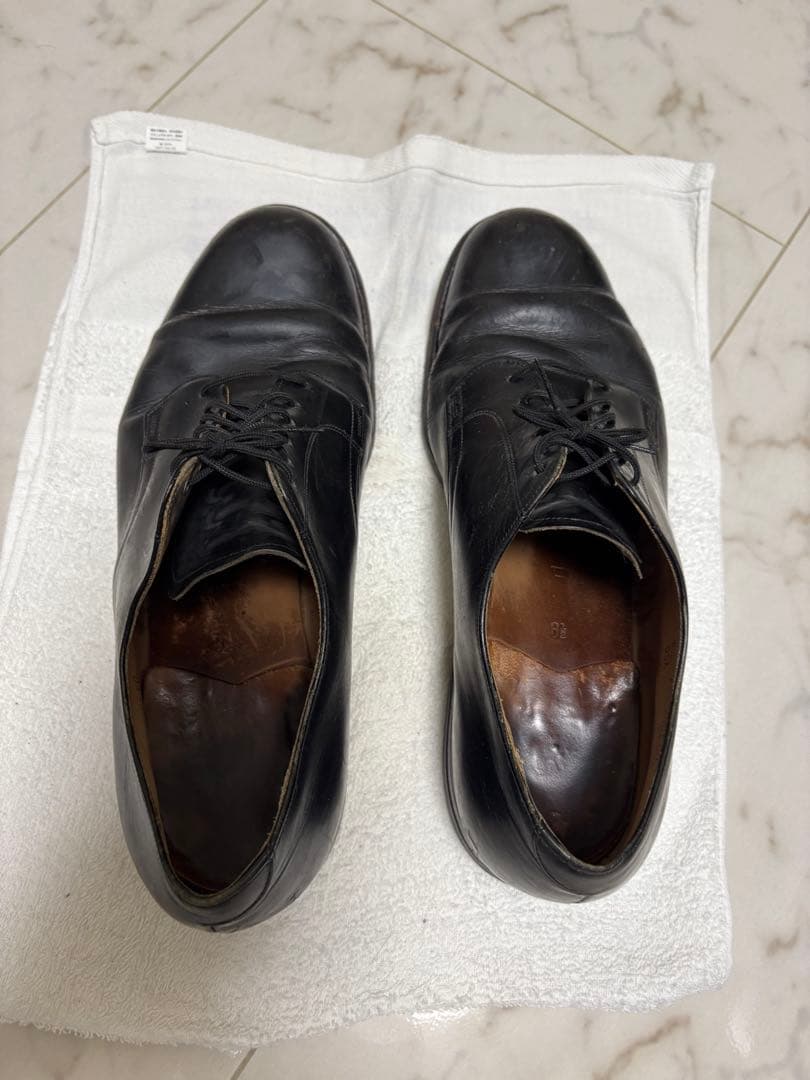 か*い様 1967年製 US NAVY サービスシューズ 8.5R 6アイレット