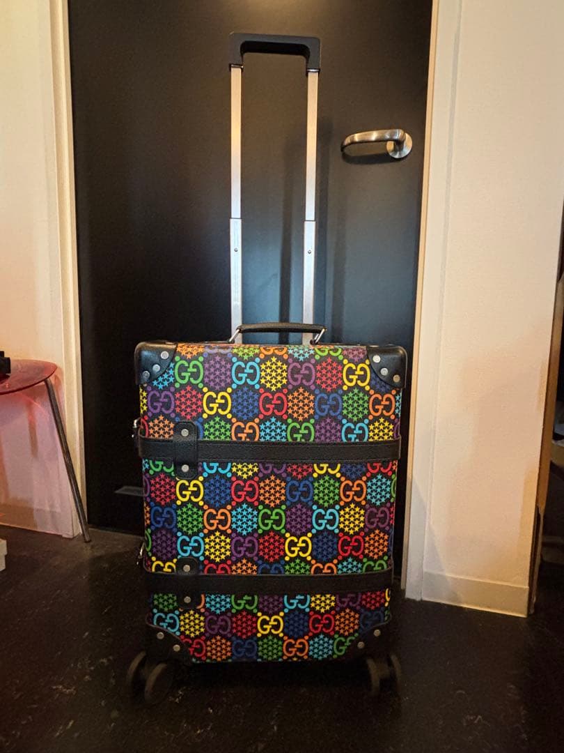 GUCCI×グローブトロッター 2020 サイケデリック キャリーバックミケーレ