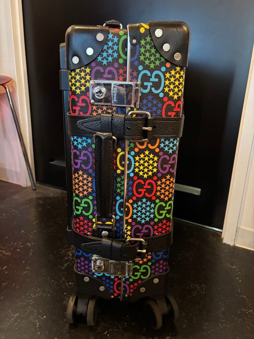 GUCCI×グローブトロッター 2020 サイケデリック キャリーバックミケーレ