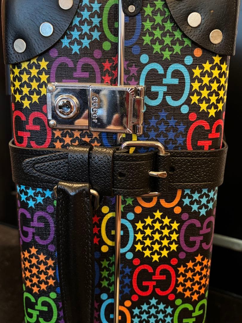 GUCCI×グローブトロッター 2020 サイケデリック キャリーバックミケーレ