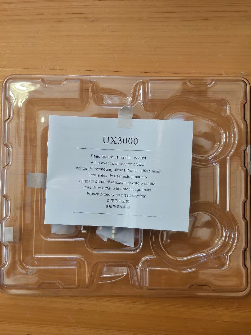 【超美品】final UX3000 ワイヤレスヘッドホン ブラック