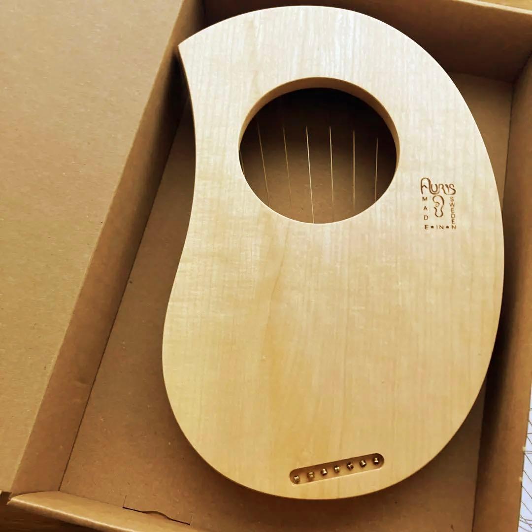 アウリス　キンダーハープ　7弦　おもちゃ箱