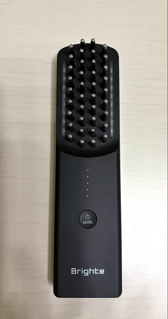 Brighte 美顔器 ブラシ型 LEDライト付き